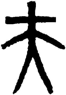 夫,黃士陵,書法字典